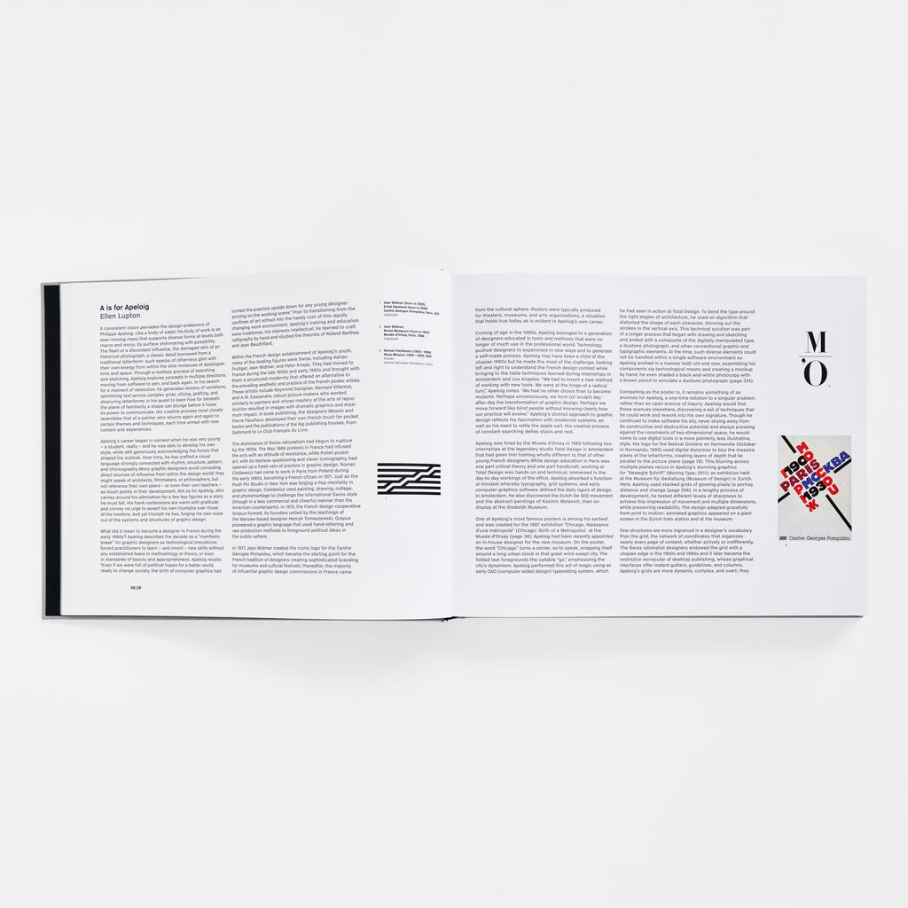 Typorama: The Graphic Work of Philippe Apeloig